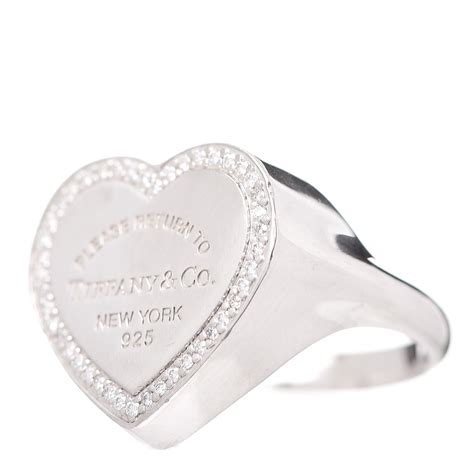 tiffany heart ring